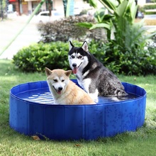 Foldable Pet Dog Swimming Pools PVC Cat Summer Bathing Tub Large Space Collapsible Outdoor Washing Pond Waterproof Dog Cat House 2024 - buy cheap