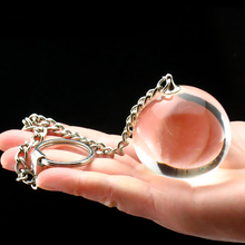 big glass ball chain anal beads butt plug sextoys large vagina anal balls buttplug bolas crystal clear glass anus plugs sex toys 2024 - buy cheap