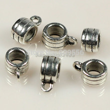 Wholesale 50pcs/lot Tibetan Silver Tone Cup Connectors Bails Jewelry Findings for diy jewelry making,HJ27 2024 - buy cheap