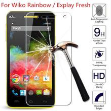 2pcs For Wiko Rainbow / Explay Fresh 5.0 inch Tempered Glass Screen Protector 0.26mm Front Premium Protective Guard Film Case 2024 - compre barato