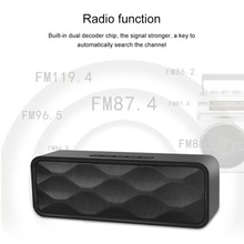 Mini Bluetooth Speaker Portable Column Bass Subwoofer Support FM Radio AUX USB TF Card HIFI Portable Speaker for Computer iPhone 2024 - buy cheap