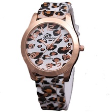 TOP Animal Print Fashion Women Watch Geneva Style Leopard Brown Spots Wristwatch Quartz Relogio Femenino Para Dama 2024 - buy cheap