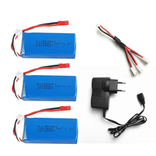 3pcs 7.4V 1200Mah 30C Lipo battery For Yizhan X6 MJX X101 Wltoys V353 V353B V666 V262 A949 A969 A979 K929 V912 V915 RC Drone 2024 - buy cheap