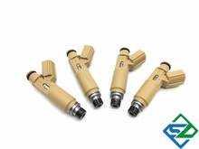 4pcs Fuel Injector Nozzle For  Toyota 1ZZ 1ZZFE COROLLA AVENSIS CELICA 1.8 23250-22020 2325022020 23209-22020 2320922020 2024 - buy cheap