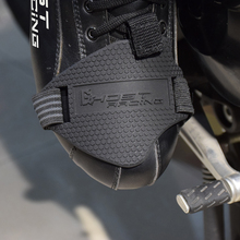 Износостойкая мотоциклетная обувь для езды на мотоцикле с защитой от привидения, накладка на сапоги для верховой езды, ПВХ резиновая регулируемая эластичная лента и лента 2024 - купить недорого