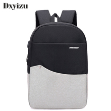 Men Computer Laptop Bag USB Charging Teens School Bagpack Business Bag Unisex Waterproof Travel Backpack Free Shipping 2024 - buy cheap