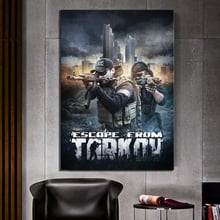 Póster de Escape de Tarkov, obra de arte en lienzo, pintura en HD, imagen de pared sólida para decoración del hogar, arte de pared, 1 pieza 2024 - compra barato