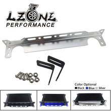 LZONE - New Trust type Universal Engine Oil Cooler Mounting Bracket Kit 2mm Thickness Aluminum JR-OCB02 2024 - buy cheap