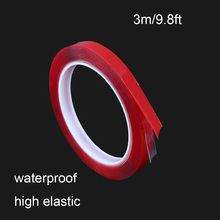 Transparent Silicone Double Sided Tape Sticker For Car High Strength High Strength No Traces Adhesive Sticker Red 2024 - buy cheap