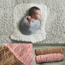 60*50CM Newborn wool photography props basket photo props Newborn fotografia Infant photography outfit  Baby stuff for newborns 2024 - buy cheap