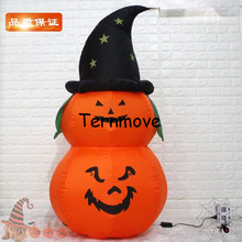 Outdoor Decoration Inflatable Halloween Decorations Inflatable Pumpkin with Led Light Yard Decoration Seasonal free shipping 2024 - buy cheap