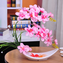 Artificial flower silk Orchid DIY Artificial Butterfly Orchid Silk Flower Bouquet For Wedding Birthday party Decor fake flower 2024 - buy cheap