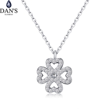 Dan's Element-collar de circonia cúbica para mujer, Micro incrustaciones de Zirconia AAA, collar de joyería S925, regalo de San Valentín 132902 2024 - compra barato