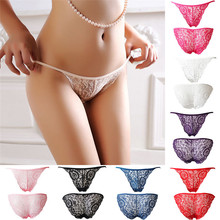 Women's Low Waist Cotton Briefs Underwear Women Ladys Sexy Lace Exotic Lingeries Intimates Panties G-Strings Thongs Tangas 2024 - buy cheap