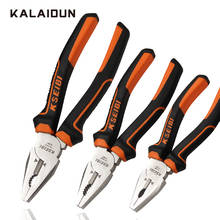 KALAIDUN Pliers Multitool Crimping Tool Wire Stripper Side Cutter Cable Crimper Plier Set 6/7/8'' Cutting Electrician Hand Tools 2024 - buy cheap