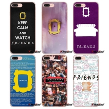 Friends TV Show Series Sitcom Transparent TPU Bag Case For Apple iPhone X 4 4S 5 5S SE 5C 6 6S 7 8 Plus 6sPlus 6Plus 7plus 8plus 2024 - buy cheap