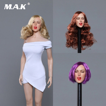 1/6 Scale European American Female Expression Head Sculpt Model GC021 5 Styles Model for 12 inches Action Figure Body Accessory 2024 - buy cheap