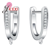 Korean Simple Special 925 Silver Stud earrings for women Men zircon earrings Fashion Higher Quality jewelry wholesale 2024 - buy cheap