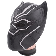 Halloween Costume Accessories Cosplay Black Mask Latex Civil War Hero Prop 2024 - buy cheap