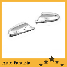 Chrome Side Door Mirror Cover  for Peugeot 407 - Free shipping 2024 - buy cheap