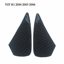 MTImport YZF R1 YZF-R1 Противоскользящий коврик для бака, боковой газовый наколенник, тяговые прокладки, наклейки для Yamaha YZF R1 2004 2005 2006 2024 - купить недорого