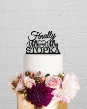 Wedding Cake Topper,Finally Cake Topper,Mr And Mrs Cake Topper,Wedding Decoration,Custom Cake Topper,Last Name Cake Topper 2024 - buy cheap