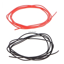 1m 28 AWG Flexible Silicone Wire RC Line Cable Copper Wire Electrical Wire Mar Whosale&DropShip 2024 - buy cheap