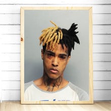 Xxxtentacion Jahseh Dwayne Onfroy холст с печатным рисунком настенные художественные фотографии домашний Декор постер и печать украшение для гостиной 2024 - купить недорого