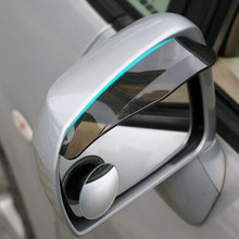 For Universal flexible PVC auto parts rearview mirror rain cover for Suzuki SX4 SWIFT Alto Liane Grand Vitara Jimny 2024 - buy cheap