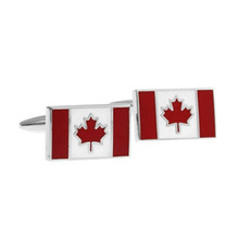 Gemelos de bandera de Canadá 1 par Promoción de envío gratis al por menor 2024 - compra barato