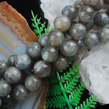 Free Shipping Beautiful jewelry  A+ 6~10mm Natural  Labradorite Round Loose Beads  G4801 2024 - buy cheap