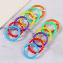 20x Creative Plastic Circle Multi-Functional Loose Leaf Ring Binder Hoop For DIY Photo Scrapbook Album Book Office 2024 - buy cheap