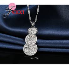 Latest Wedding Jewelry Sets Necklace Earrings 925 Sterling Silver Women Austrian Crystal Pendant Necklace 2024 - buy cheap