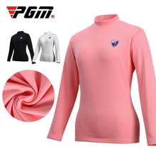 Pgm-camisetas de Golf de manga larga para mujer, camisas de terciopelo cálido, ropa deportiva para Golf, ropa para exteriores, invierno y otoño, D1098 2024 - compra barato