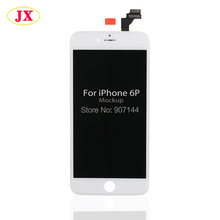 Замена качества AAA ЖК-экран для Apple iPhone 6 Plus 5,5 ЖК-экран + сенсорный дигитайзер сборка черный/белый 2024 - купить недорого