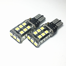 2PCS  T15 LED W16W 15 SMD 2835 Car Led New Canbus NO ERROR Back Up Lights Rear Lamp Turn Bulb White Car Styling Reverse Light 2024 - buy cheap