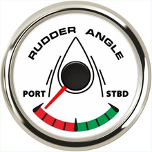 1pc Free Shipping 52mm Waterproof Rudder Angle Gauges 9-32V Marine Rudder Angle Meters Port to STBD 8 Kinds Backlight for Ship 2024 - buy cheap