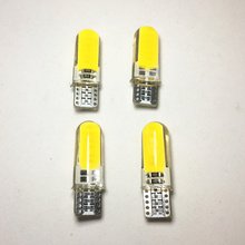 4PCS W5W COB LED T10 led Car marker light Waterproof Wedge Light 194 2825 Silica gel reading dome Lamp Auto parking bulbs 12V 2024 - buy cheap