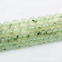 prehnite stone beads natural gemstone beads DIY loose beads for jewelry making strand 15" wholesale ! 2024 - buy cheap