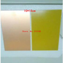 wholesale FR4 Blank Copper Clad Circuit Board Single Side 10x15cm 10*15cm thickness 1.5mm PCB 2024 - buy cheap