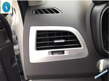 Yimaautotrim авто аксессуар боковой Кондиционер Выход вентиляционное отверстие литье отделка ABS интерьер подходит для Renault Koleos 2017 2018 2019 2024 - купить недорого