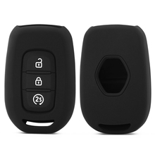 3 Buttons Silicone Key Case for Renault Scenic Master Megane Duster Logan Clio Captur Laguna Fluence Remote FOB Cover 2024 - buy cheap