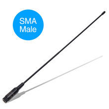 Nagoya antena dual band sma-macho, antena rápida de impressão a laser de 144/430mhz para yaesu/vertex ço ço walkie talkie 2024 - compre barato