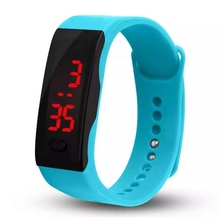 Children Sports Digital Watch Fashion LED Boys and Girls Kids Silicone Sports Bracelet Multi-Color Timing Electronic Watch 2024 - buy cheap