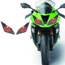 Adesivo protetor para farol de motocicleta, acessório de carenagem frontal com adesivo de proteção para z1000 2014-2020 2015 refletor zx 6r 10r 2011-2019 2024 - compre barato