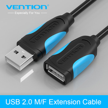 Vention USB 2,0 кабель Плоский USB кабель-удлинитель Кабель для передачи данных USB 2,0 удлинитель для ПК ТВ USB кабель-удлинитель 2024 - купить недорого