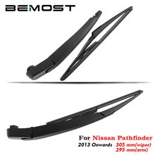 BEMOST Auto Car Rear Windshield Windscreen Wiper Blade Arm Rubber For Nissan Pathfiner Hatchback 2013 2014 2015 2016 2017 2018 2024 - buy cheap