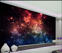 Custom wallpaper for bedroom, Universe Wallpaper for flowering living room bedroom KTV bar ceiling wall vinyl Papel de parede 2024 - buy cheap