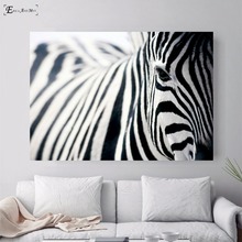Nordic Sea Waves Zebra Bridge Posters and Prints Wall art Decorative Picture Canvas Painting For Living Room Home Decor Unframed 2024 - buy cheap