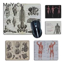 MaiYaCa  medicine anatomy  Office Mice Rubber Mouse Pad 2018 Hot Professional Gamer Mouse pad Unique Desktop Pad Game Mousepad 2024 - buy cheap